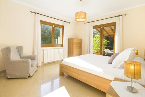 A bed or beds in a room at Finca Katia