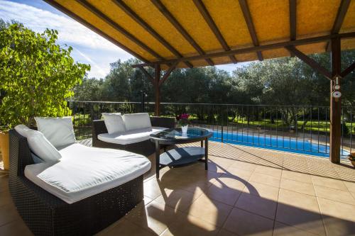 Πισίνα στο ή κοντά στο Finca Katia