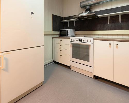 Virtuvė arba virtuvėlė apgyvendinimo įstaigoje Mosjøen Romutleie - Sentrum 3