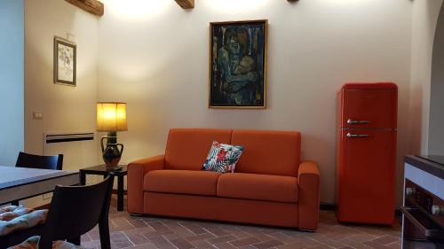 Zona de estar de Agriturismo I Cedri