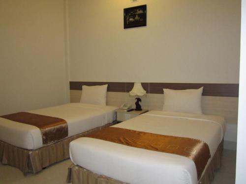 Cama o camas de una habitación en Hau Giang 2 Hotel Cần Thơ