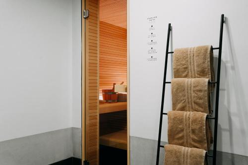 Een badkamer bij Strandhotel
