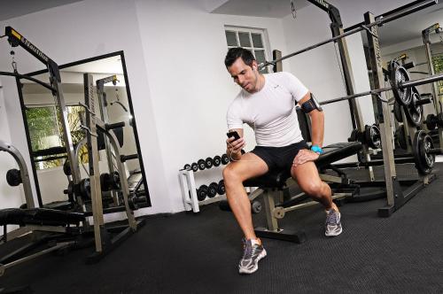 Fitness centrum a/nebo fitness zařízení v ubytování European Life Style Executive Suites