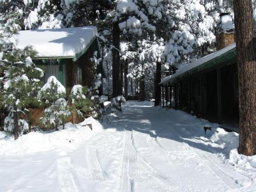 Το TimberLodge Inn τον χειμώνα