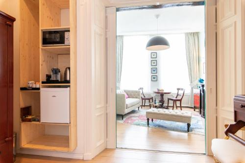 Dapur atau dapur kecil di B&B Blossom