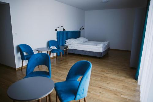 Postel nebo postele na pokoji v ubytování HOTEL Art Cafe