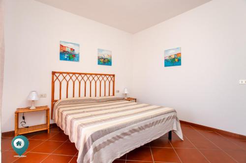 Ein Bett oder Betten in einem Zimmer der Unterkunft La Cinta 1