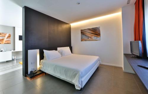 Katil atau katil-katil dalam bilik di Best Western Parco Paglia Hotel