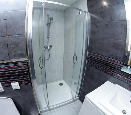 Koupelna v ubytování Modern Apartment Klatovy