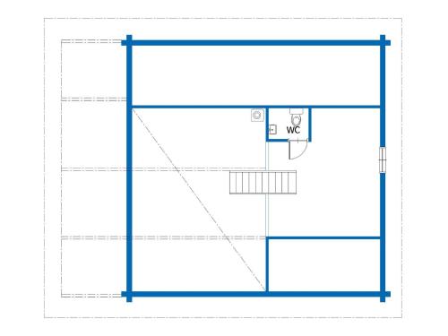 a schematic diagram of the experimental facility at Holiday Home Kerkänperä by Interhome in Luosto