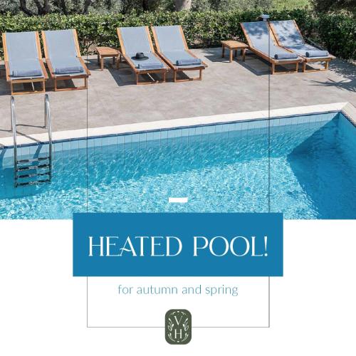 Vilia House on the Hill - Luxury Villa with Heated Pool near Chania