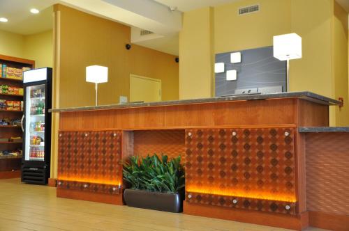 a lobby of a store with a reception counter at Holiday Inn Express Hotel & Suites Prattville South, an IHG Hotel in Prattville