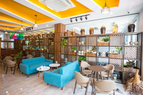 Lounge nebo bar v ubytování Khách sạn Phú Yên - BaKa Hotel