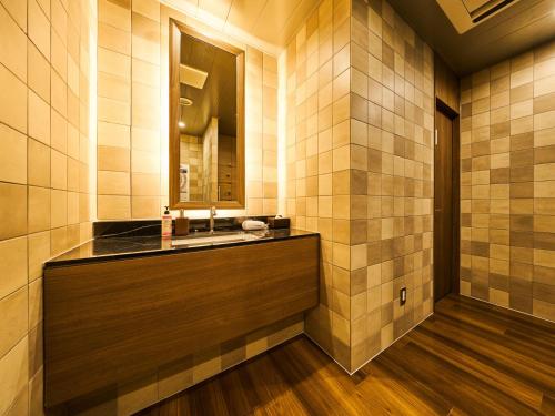 Ένα μπάνιο στο Super Hotel Kashima