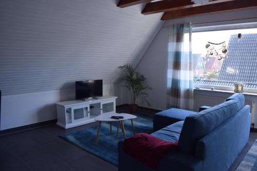 Posezení v ubytování Ferienwohnung Knaack