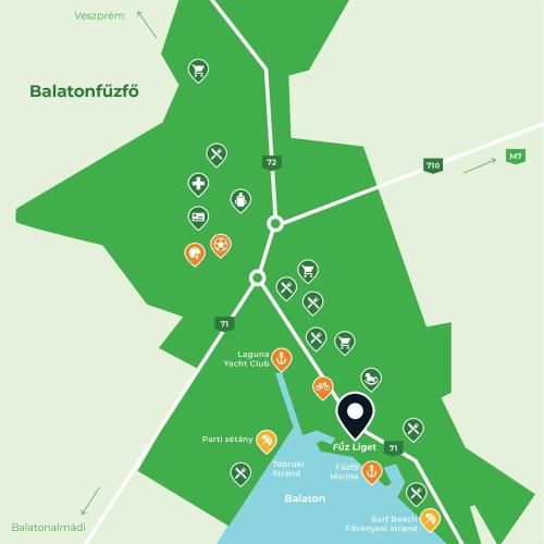 Φωτογραφία από το άλμπουμ του Fűzliget Surf Garden σε Balatonfuzfo
