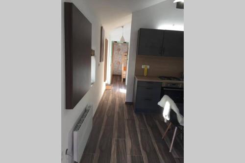 Η κουζίνα ή μικρή κουζίνα στο Hiša Pri Koritu - Apartma Stol