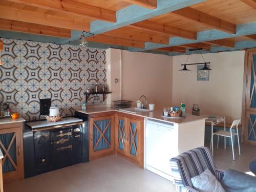 Η κουζίνα ή μικρή κουζίνα στο Casa Manolita