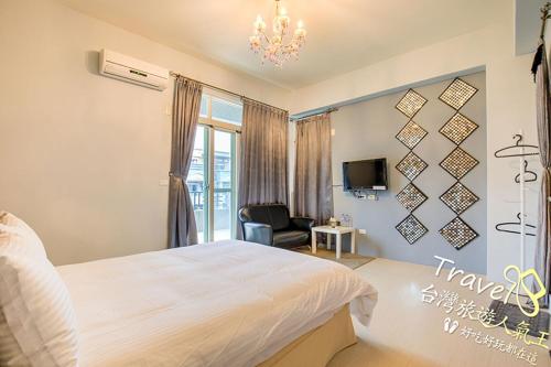 Postel nebo postele na pokoji v ubytování Fashion Player House