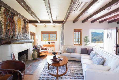 A seating area at Zane Grey Pueblo Hotel