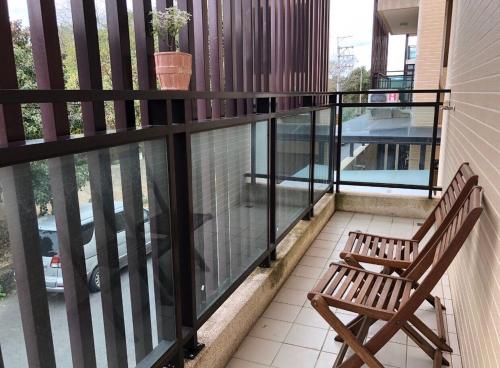 Un balcón o terraza en Mo