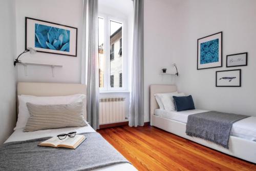 Postel nebo postele na pokoji v ubytování Bellavista Apartment