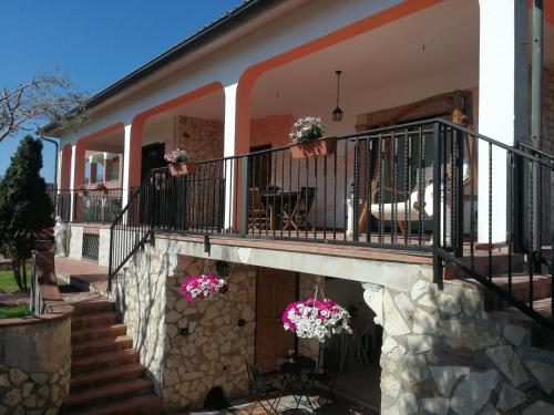 Μπαλκόνι ή βεράντα στο Villa Carlini