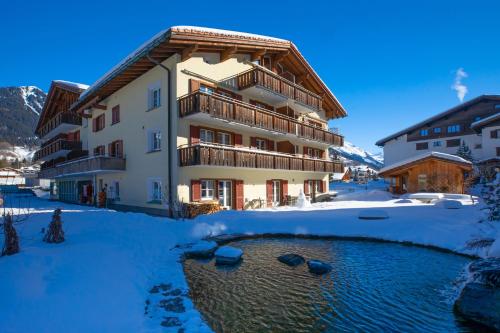 Sport-Lodge Klosters v zime