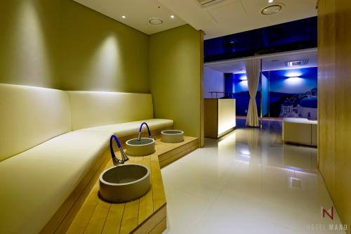 Χώρος καθιστικού στο Hotel Manu Seoul