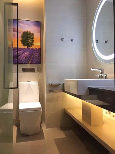 Koupelna v ubytování Lavande Hotel Qingyuan Fogang