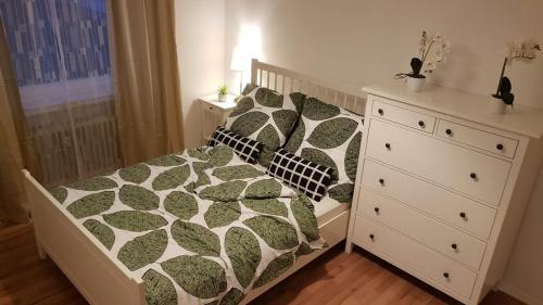Postel nebo postele na pokoji v ubytování Relax UND Ruhe