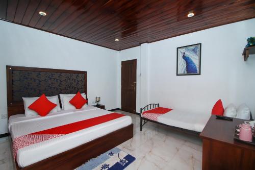 Katil atau katil-katil dalam bilik di Slnco Villa