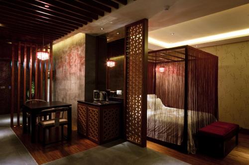 Katil atau katil-katil dalam bilik di Wego Funtel - Dazhi Branch