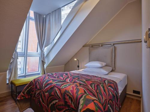 Postel nebo postele na pokoji v ubytování Classik Hotel Alexander Plaza