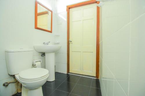 Koupelna v ubytování Hotel Nawathana