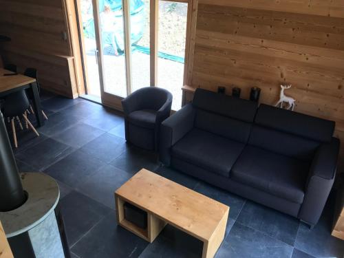Posezení v ubytování Chalet La R'Batte