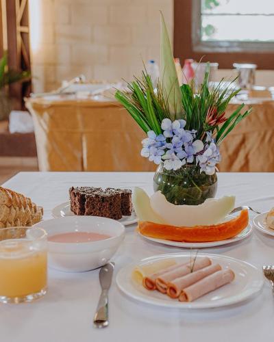 Mad på hotellet eller i nærheden