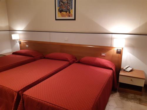 Una cama o camas en una habitación de Hotel Mayorca