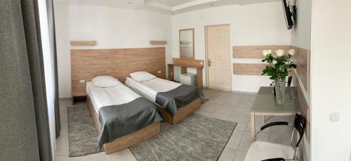 Katil atau katil-katil dalam bilik di RELAX Hotel - restaurant Complex