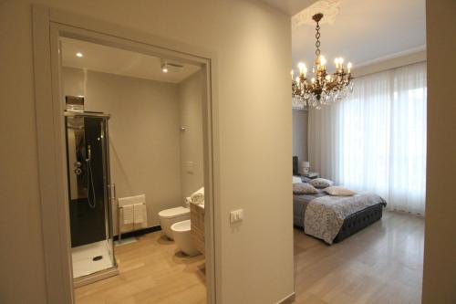 Koupelna v ubytování Ad Astra Rooms