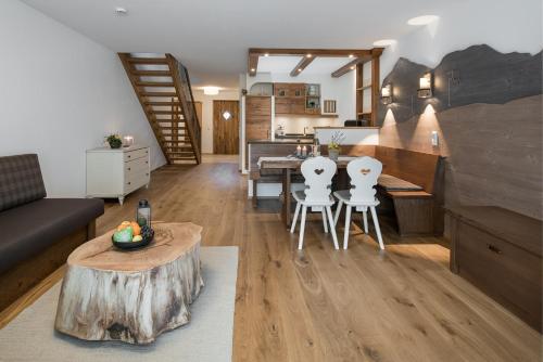 Ruang duduk di Seehof am Waginger See