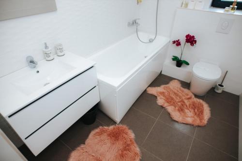 Ένα μπάνιο στο Penthouse Evianne Faleza