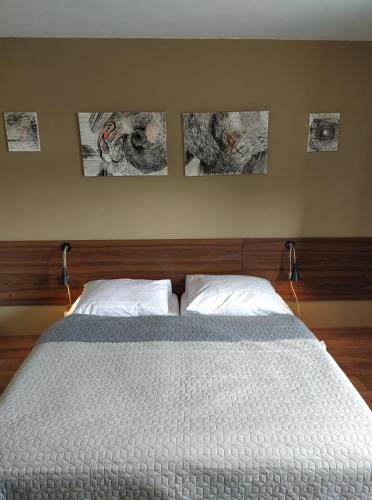 Postel nebo postele na pokoji v ubytování Apartmany Adavy