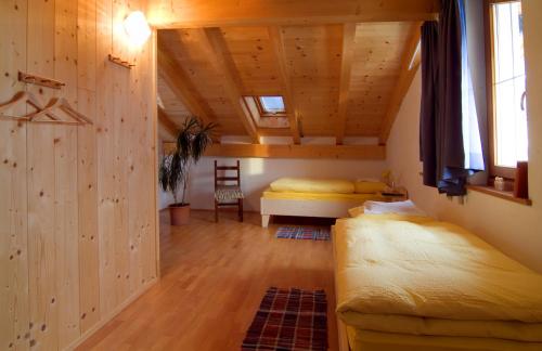 Postel nebo postele na pokoji v ubytování Bio Hotel Kaufmann