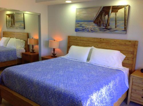 Postel nebo postele na pokoji v ubytování Vistalmar Beach Resort