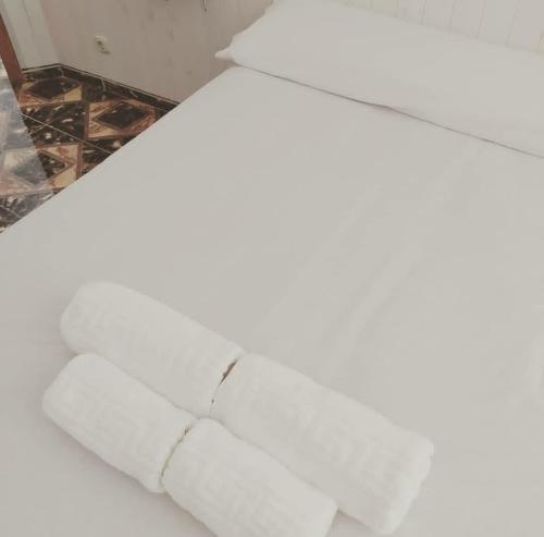 Katil atau katil-katil dalam bilik di Hostal Jaufil