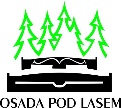 a symbol of a osadapod island with trees at OSADA POD LASEM in Andrychów