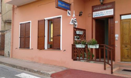 Budova, kde se bed and breakfast nachází