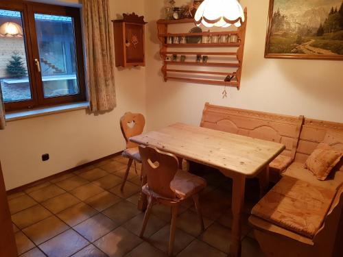 Χώρος καθιστικού στο Ferienwohnung Sonthofenersee