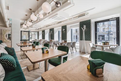 Et opholdsområde på Apartamenty Sowa Bydgoszcz